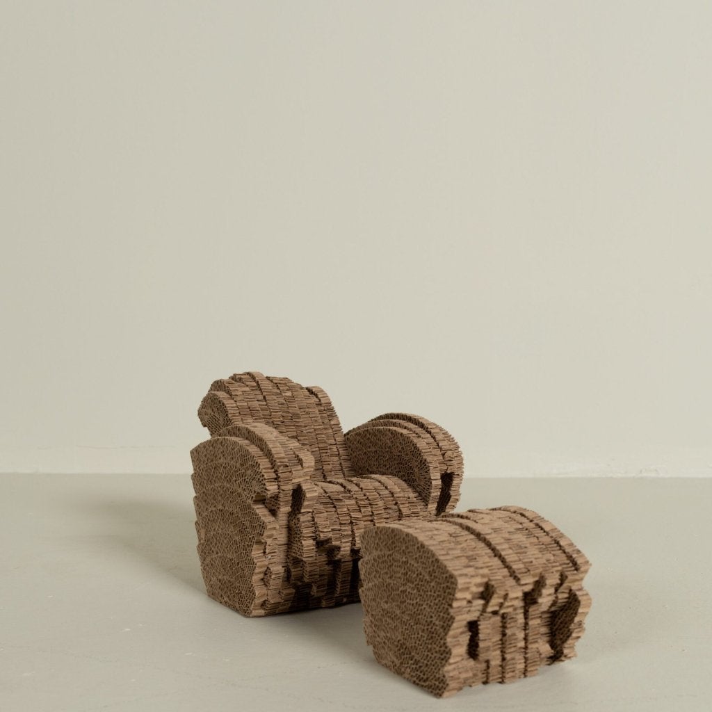 Vitra Miniatuur Little Beaver Bruin Karton, Vitra, Zo goed als nieuw, Niet ingevuld, Niet ingevuld