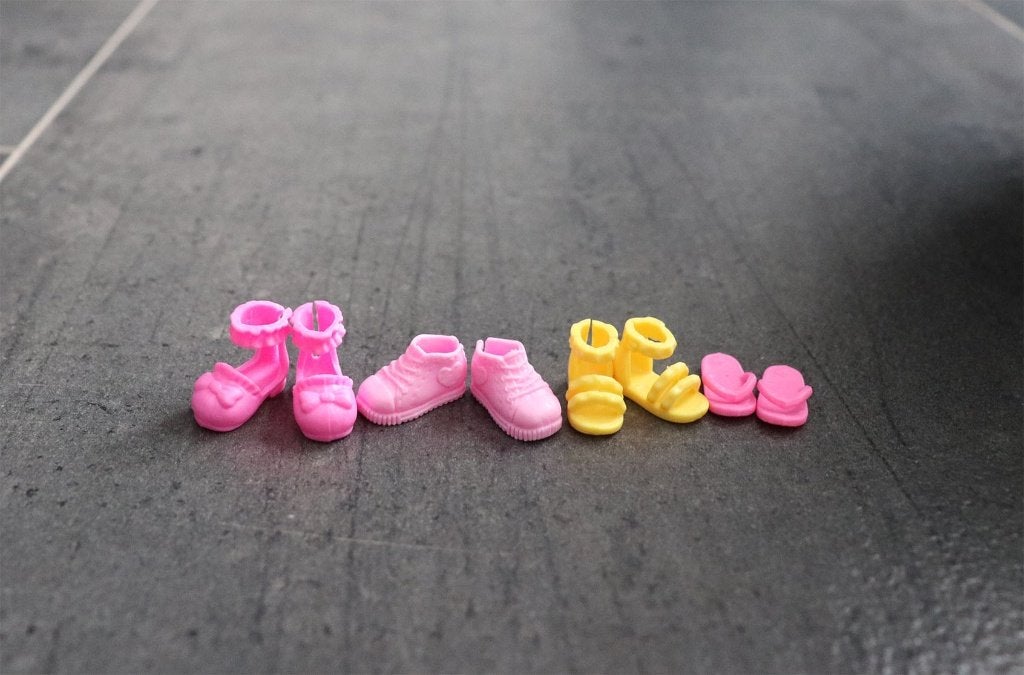 Barbie kleding nieuw - Schoenen Shelly Kelly Chelsea - 4p, Ophalen of Verzenden, Nieuw, Barbie