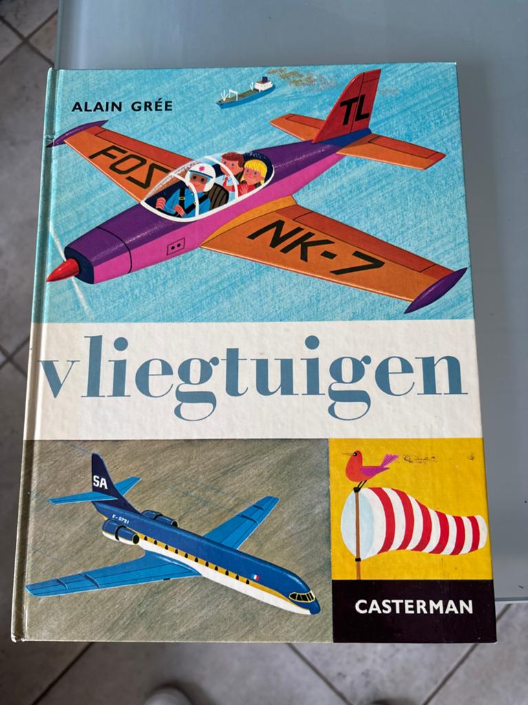 Vliegtuigen - Alain Grée (Casterman), Boeken, Kinderboeken | Jeugd | onder 10 jaar, Ophalen of Verzenden, Zo goed als nieuw, Non-fictie