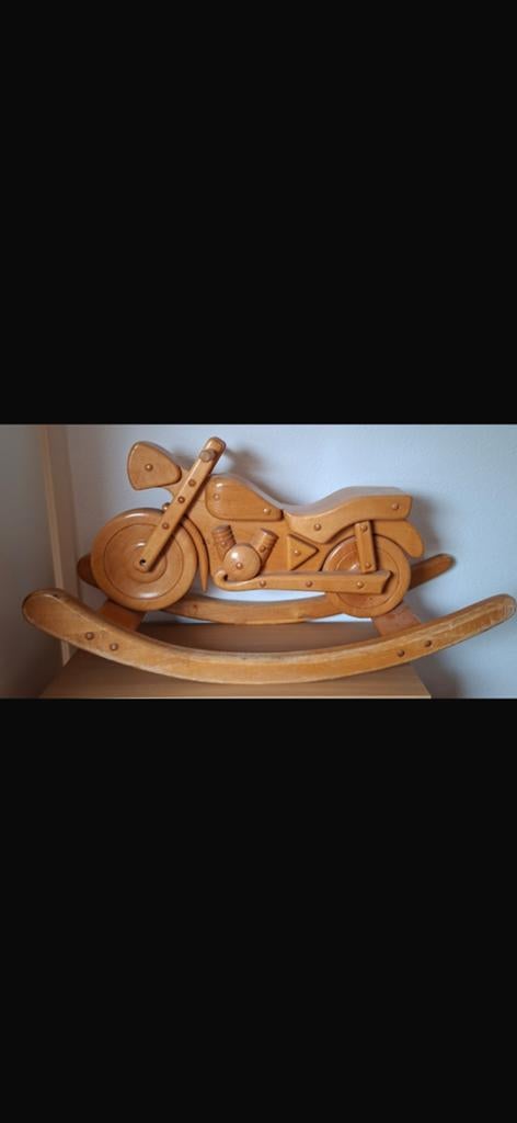 Hobbel-motor, Kinderen en Baby's, Speelgoed | Hobbelfiguren, Ophalen, Gebruikt