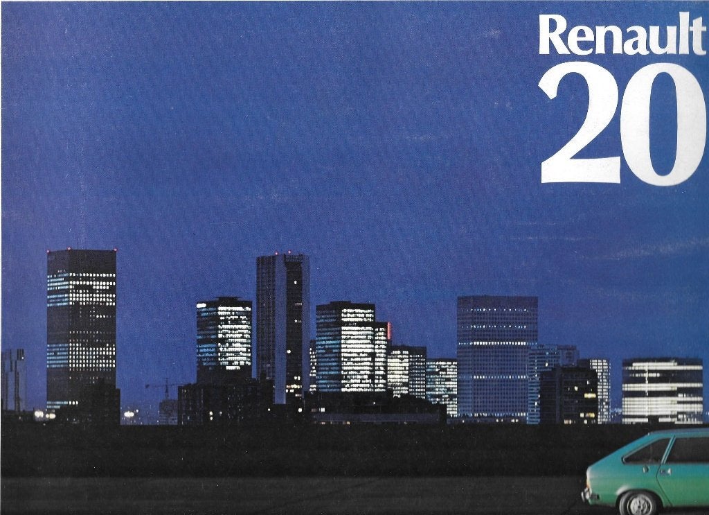 RENAULT 20,  1976, Ophalen of Verzenden, Zo goed als nieuw, Renault