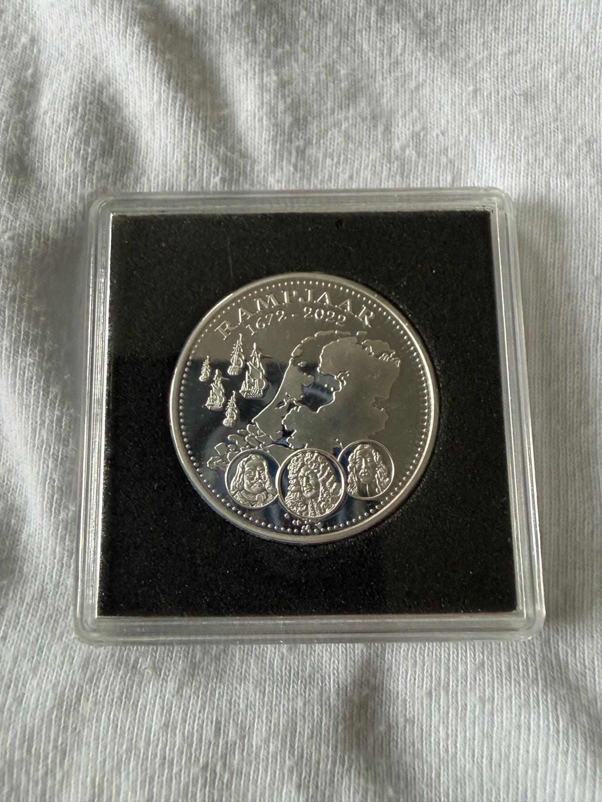 Zilveren Rampjaar 1672-2022 Herdenkingsmunt, Verzenden, Koningin Beatrix, Zilver, Overige waardes