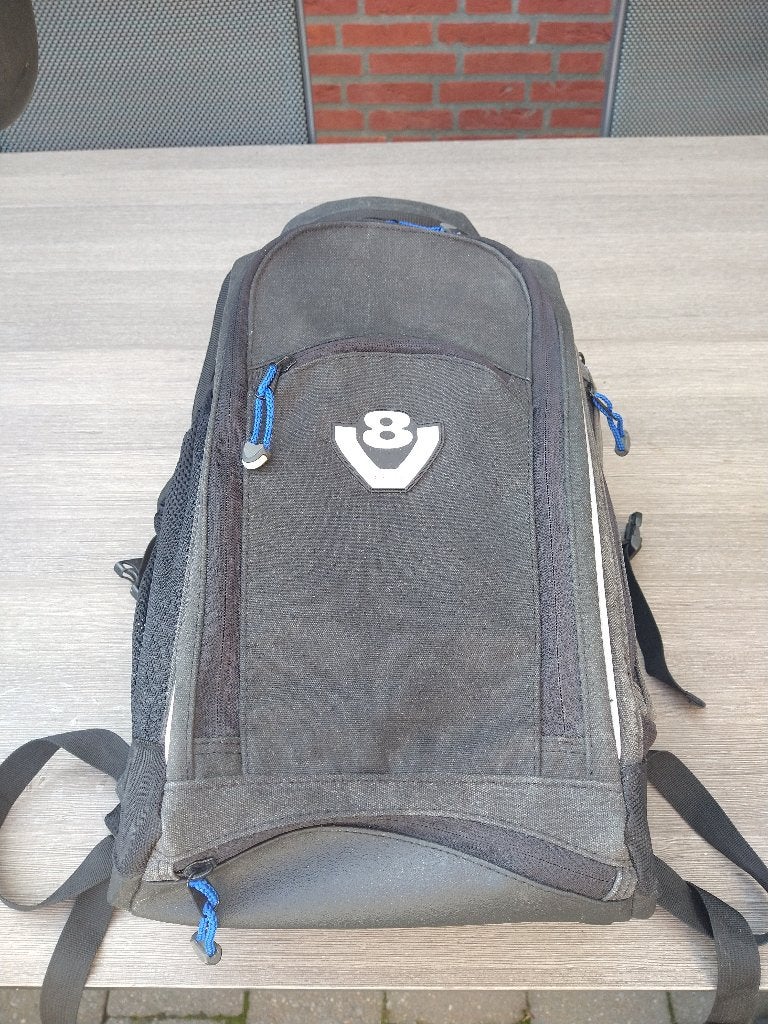 Scania rugzak, Ophalen of Verzenden, Zo goed als nieuw, Zwart, 30 cm of meer