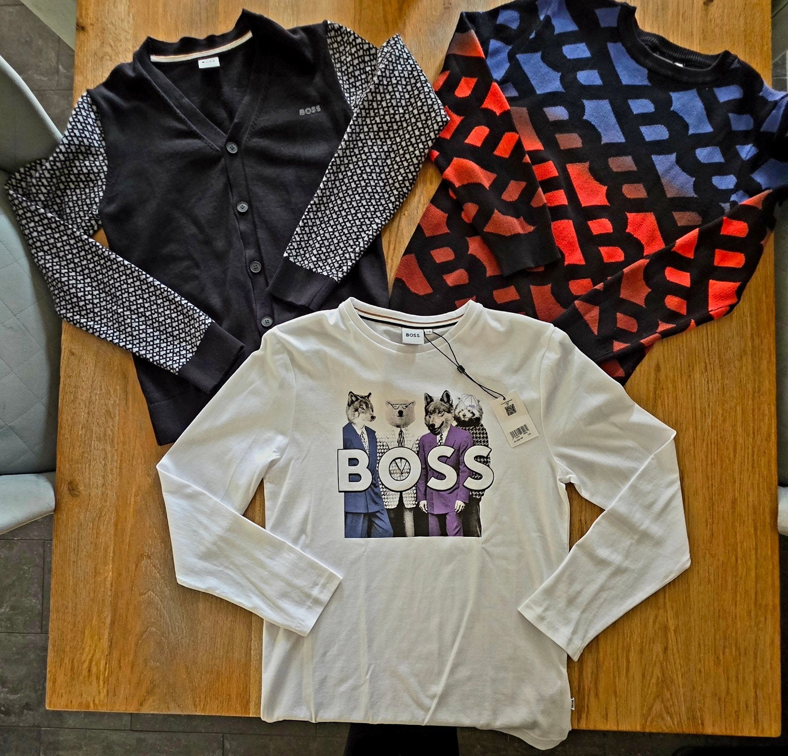 Hugo Boss maat 12j/158 nieuw!, Nieuw, Ophalen of Verzenden, Setje, Hugo Boss