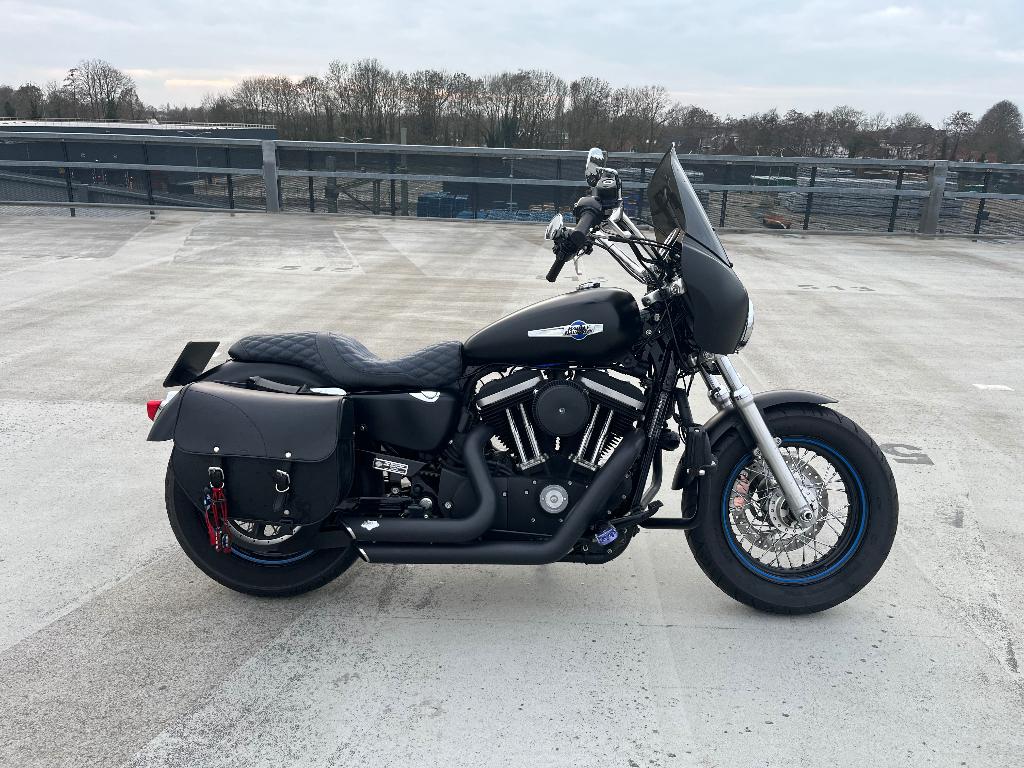 Harley Davidson sportster custom XL 1200, Motoren, Motoren | Harley-Davidson, Particulier, Meer dan 35 kW, 1200 cc, LED Verlichting