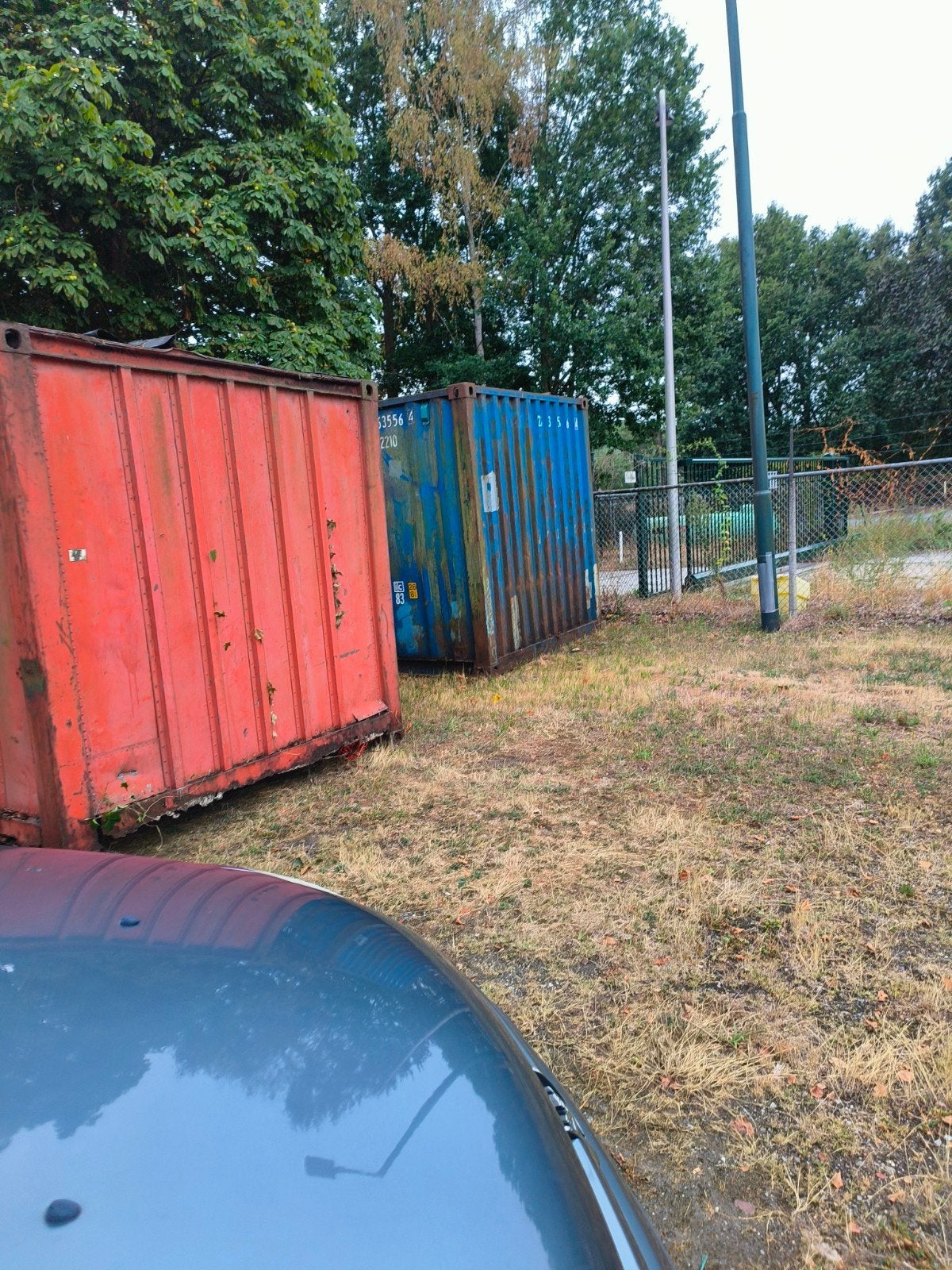 te koop 2stuk ijzer Containers oud ijzer, Ophalen of Verzenden