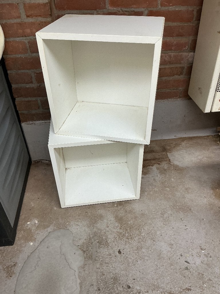 Witte kubus, Ophalen, Gebruikt