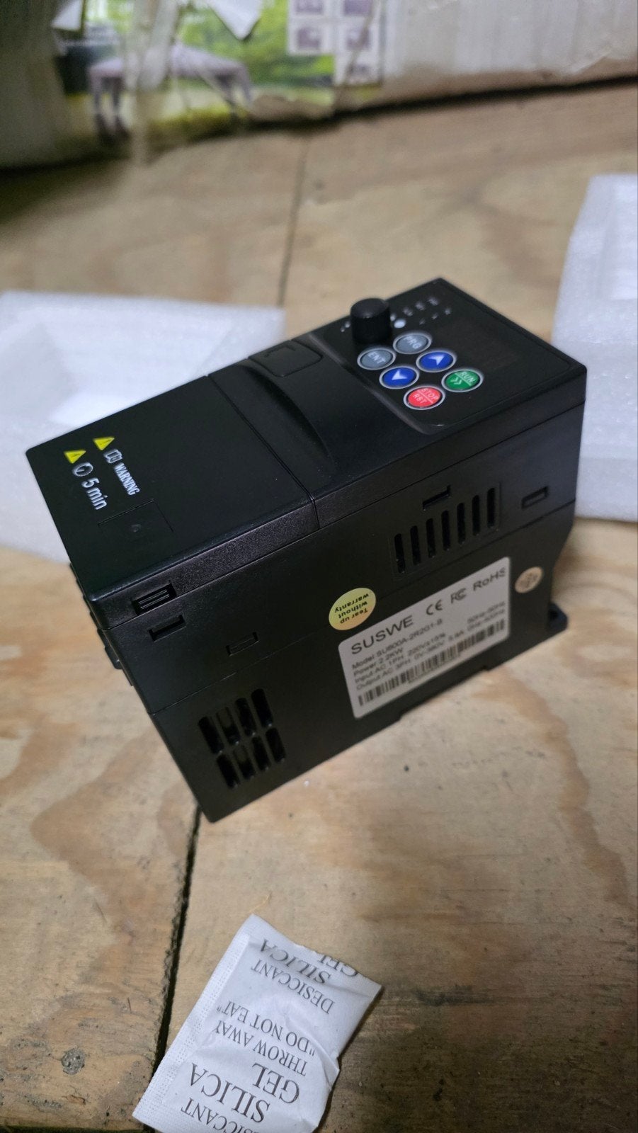 2,2 kw frequentie regelaar 1fase in 3 fase uit, Ophalen of Verzenden, Nieuw
