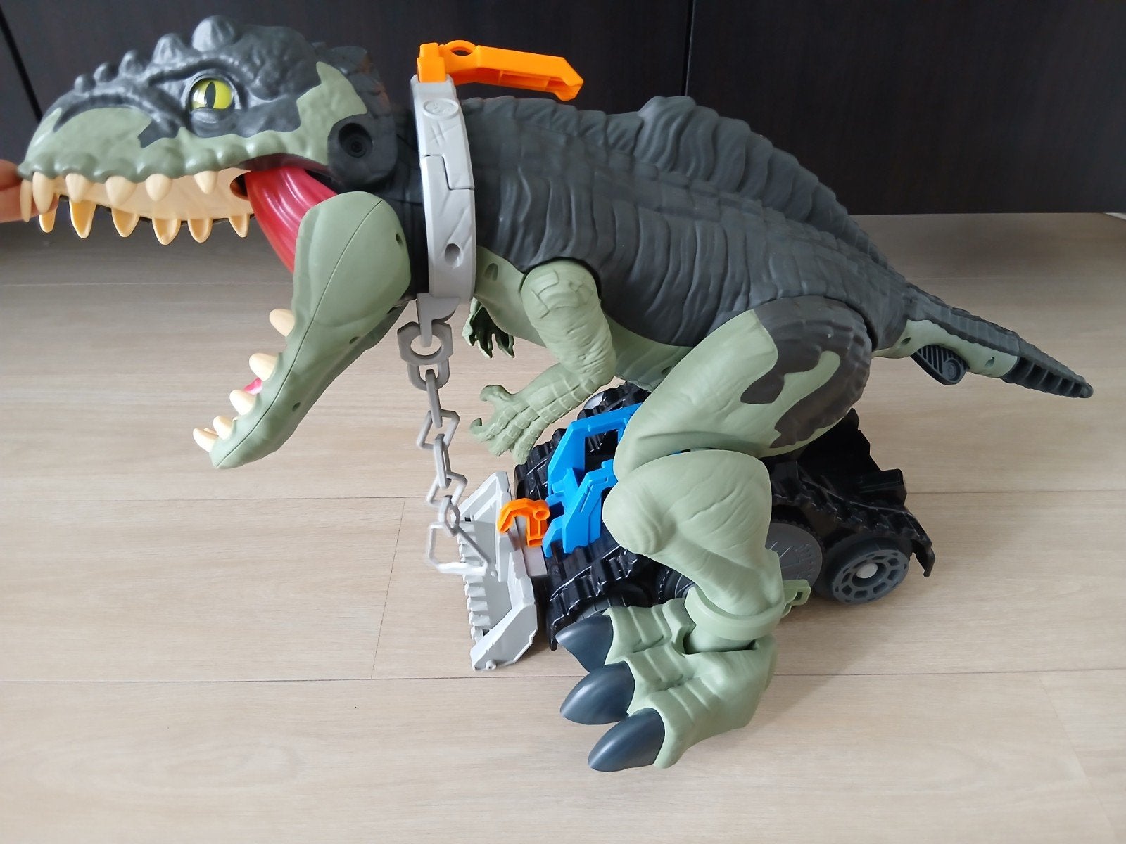 Jurassic World Indominus Rex fisher price, Ophalen, Zo goed als nieuw