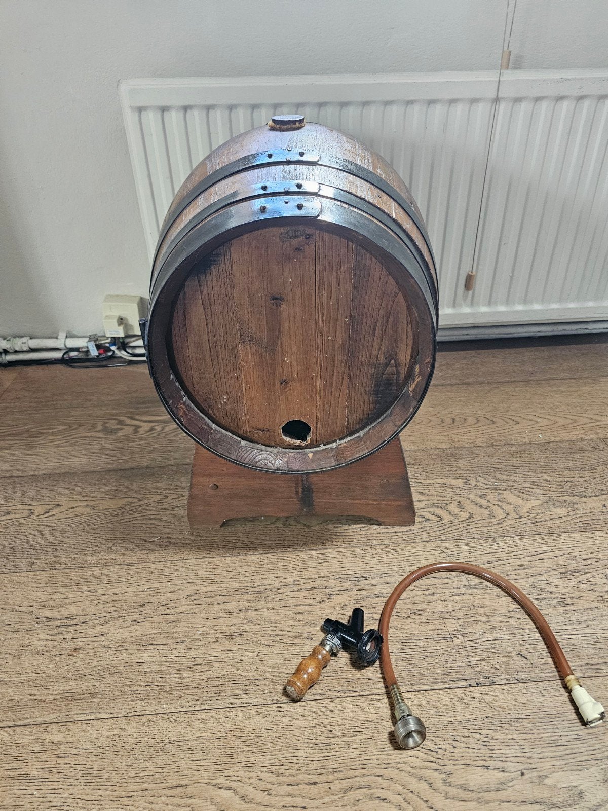 Decoratieve Wijnvat Drankdispenser met Kraan, Ophalen