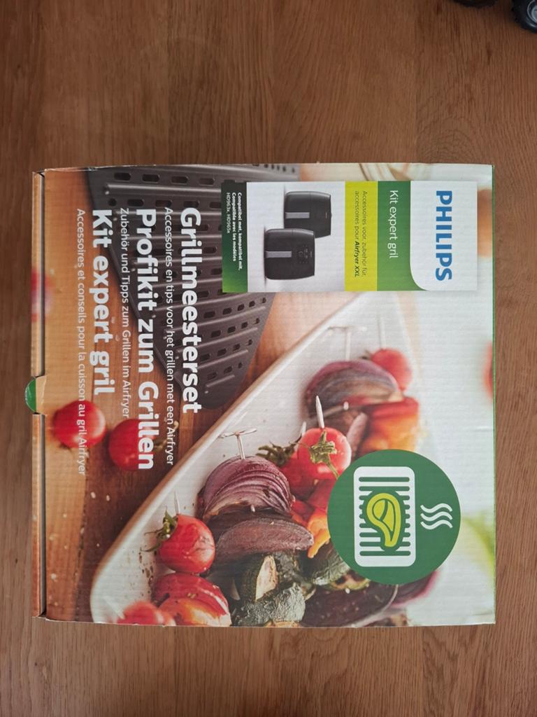 Philips Airfryer Accessory HD9951/00 XXL grillmeesterkit, Ophalen, Nieuw, Airfryer XXL, 1500 gram of meer