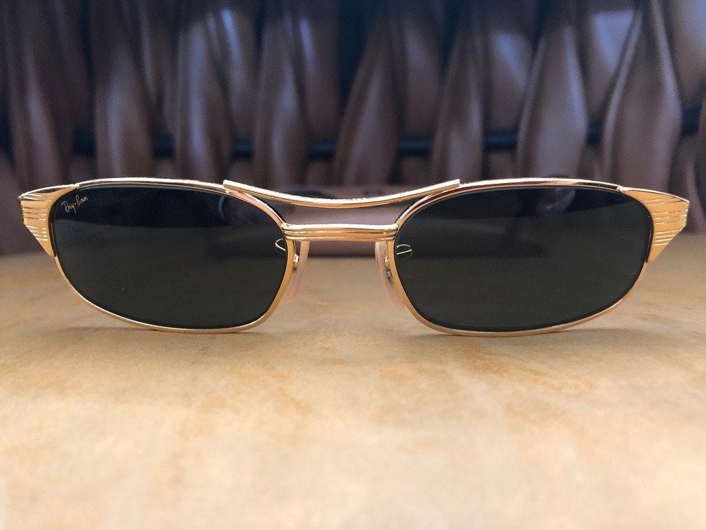 NIEUWE Vintage B&L Ray-ban Signet small zonnebril goud S12, Sieraden, Tassen en Uiterlijk, Zonnebrillen en Brillen | Heren, Ray-Ban USA