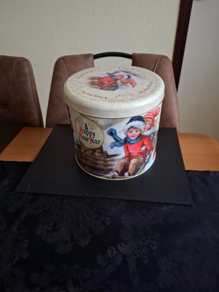 Koekblik, groot, Ophalen of Verzenden, Zo goed als nieuw, Koek(jes)