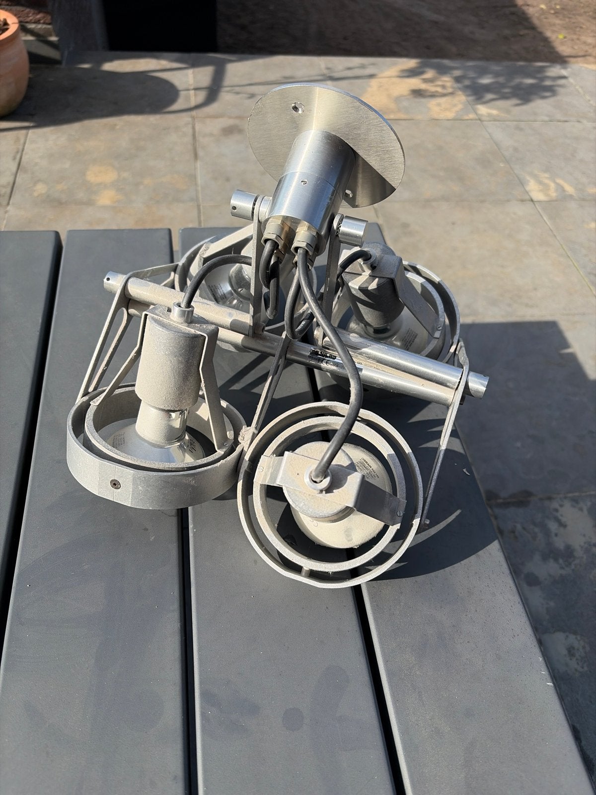 Modular Lighting Instruments Nomad 4x PAR30 E27 - Aluminium, Metaal, Overige merken, Gebruikt, Zilver