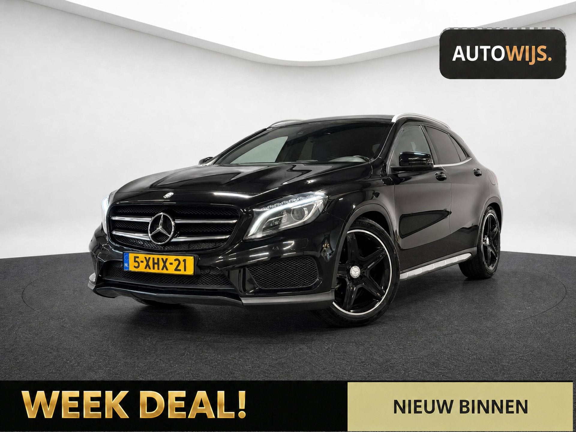 Mercedes-Benz GLA-klasse 200 CDI Prestige|AMG|LEDER|AUT|LED|, Dealer onderhouden, 136 pk, Gebruikt, 4 cilinders