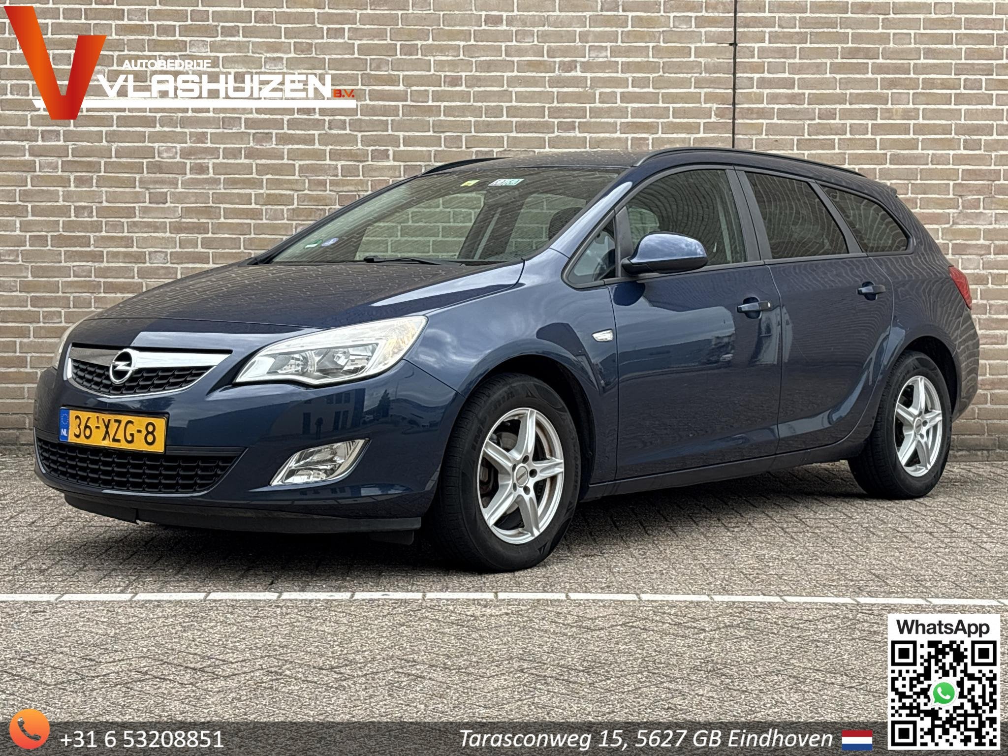 Opel Astra Sports Tourer 1.4 Turbo Edition | Airco | Cruise, Voorwielaandrijving, Euro 5, Stof, Gebruikt