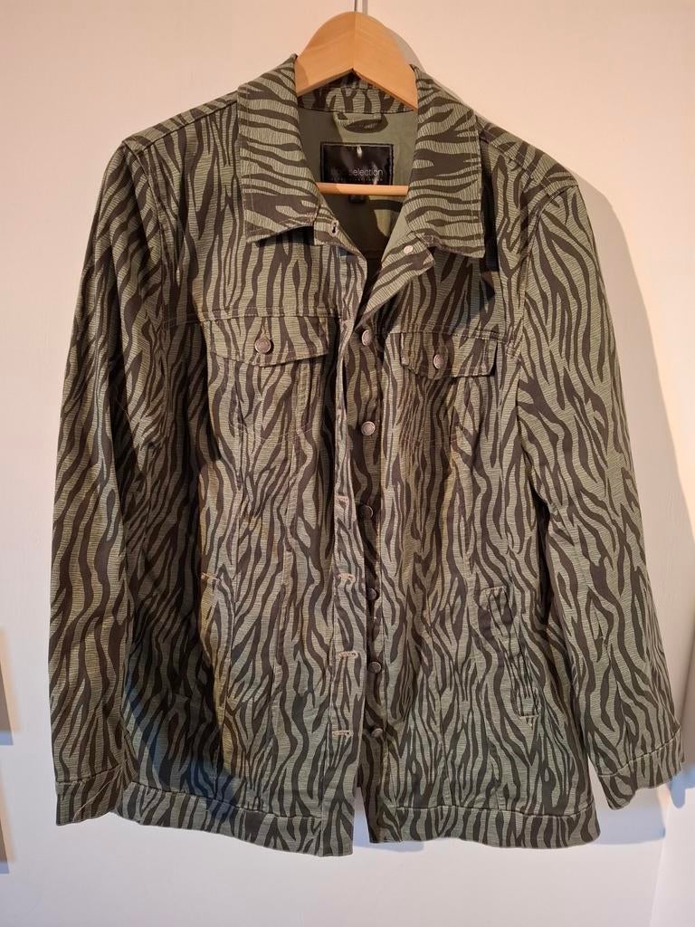 Nieuwe lange spijkerjas. Bonprix. Maat 44. Olijfgroen., Kleding | Dames, Jassen | Zomer, Bonprix, Ophalen of Verzenden, Nieuw