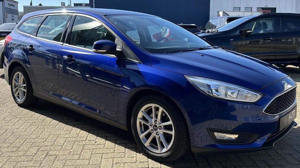 Ford Focus Wagon 1.0 Lease Edition 125PK | Cruise Control |, Gebruikt, Euro 6, Blauw, Handgeschakeld