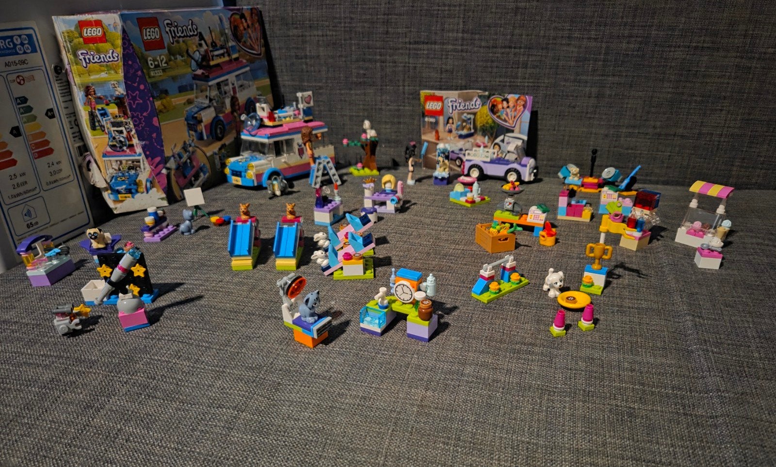 Lego Friends sets en foil packs, Ophalen of Verzenden, Gebruikt