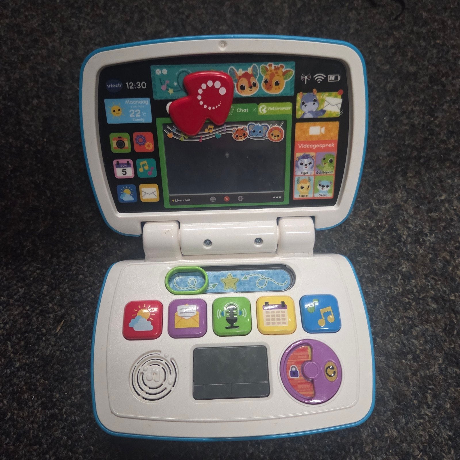 VTech Mijn Eerste Laptop - Educatief Speelgoed, Kinderen en Baby's, Speelgoed | Vtech, Gebruikt, 2 tot 4 jaar, Ophalen of Verzenden
