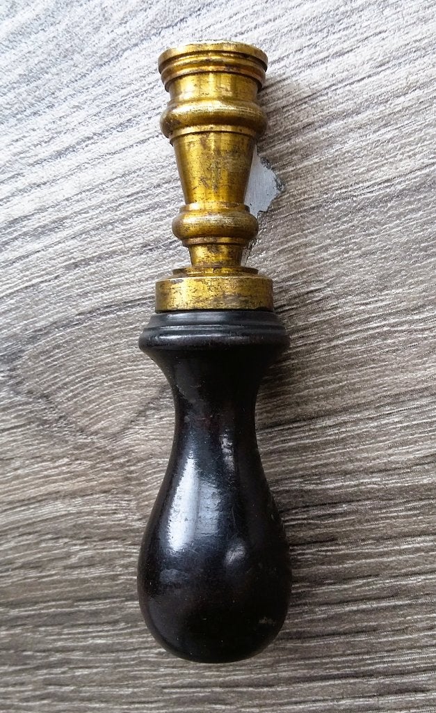 Omstreeks 1850 - 1875 Houten Potlood Slijper Puntenslijper, Antiek en Kunst, Ophalen of Verzenden