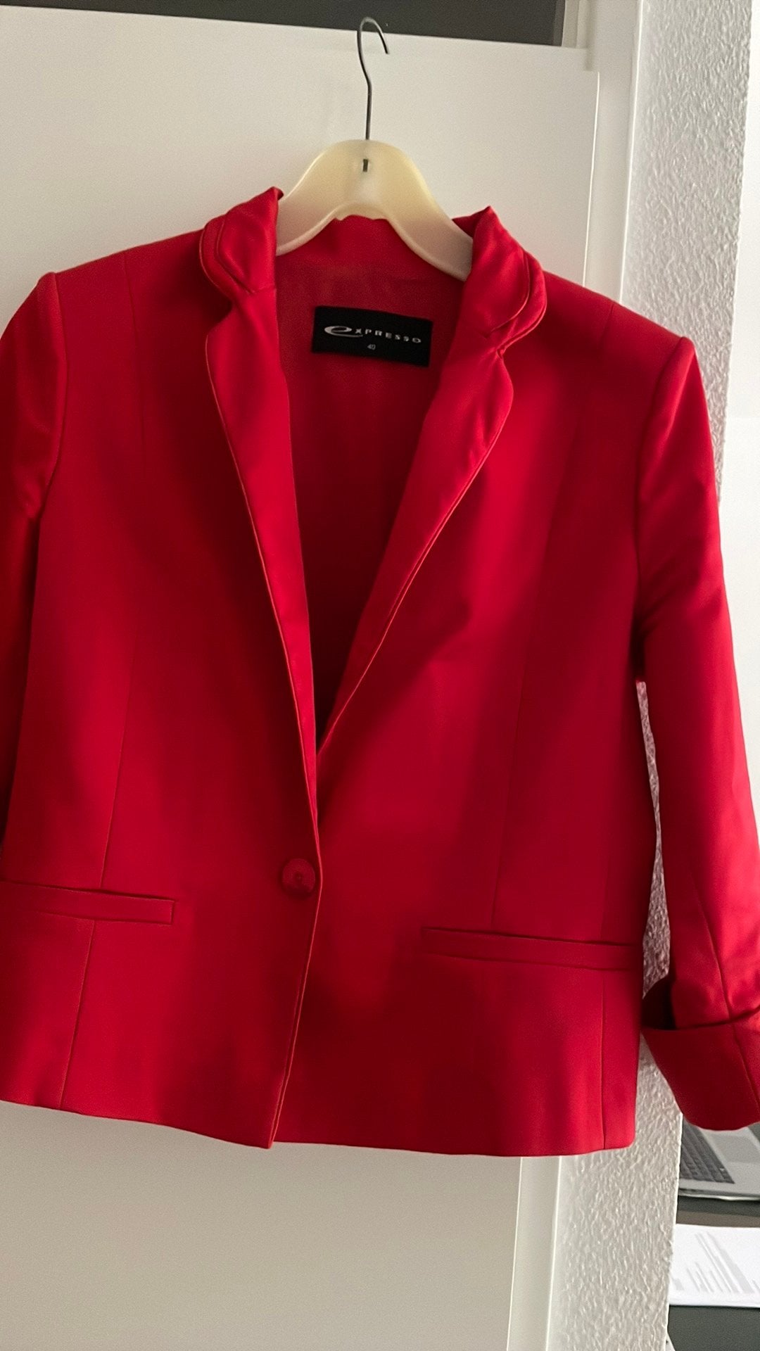 Jasje, Ophalen of Verzenden, Gedragen, Maat 38/40 (M), Rood