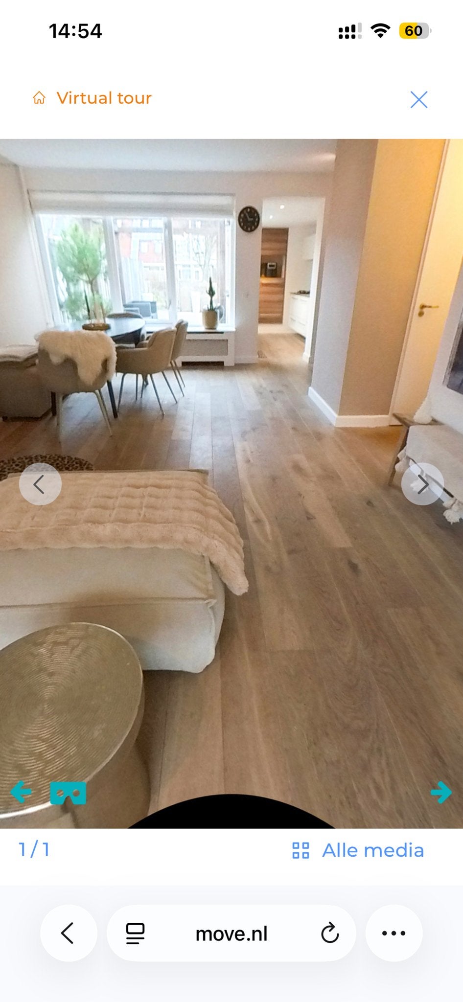 Hoogwaardige eikenhouten vloer (48m2) - zelf verwijderen, 10 m² of meer, 10 tot 30 cm, Hout, 150 cm of meer
