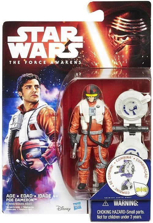 Star Wars: Jungle/Space actiefiguur: Poe Dameron, ., Nieuw, Ophalen of Verzenden, Actiefiguurtje