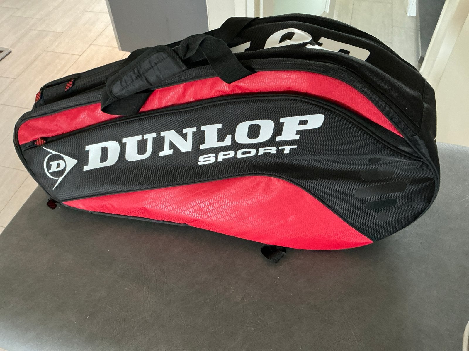 Dunlop Tennistas - Ruim met 3 Grote Vakken, Ophalen of Verzenden, Zo goed als nieuw, Tas, Dunlop
