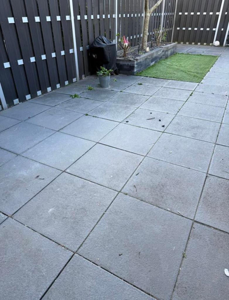 Tuintegels 60x60. Bieden vanaf., Tuin en Terras, Tegels en Klinkers, Ophalen, Gebruikt, Beton, Terrastegels