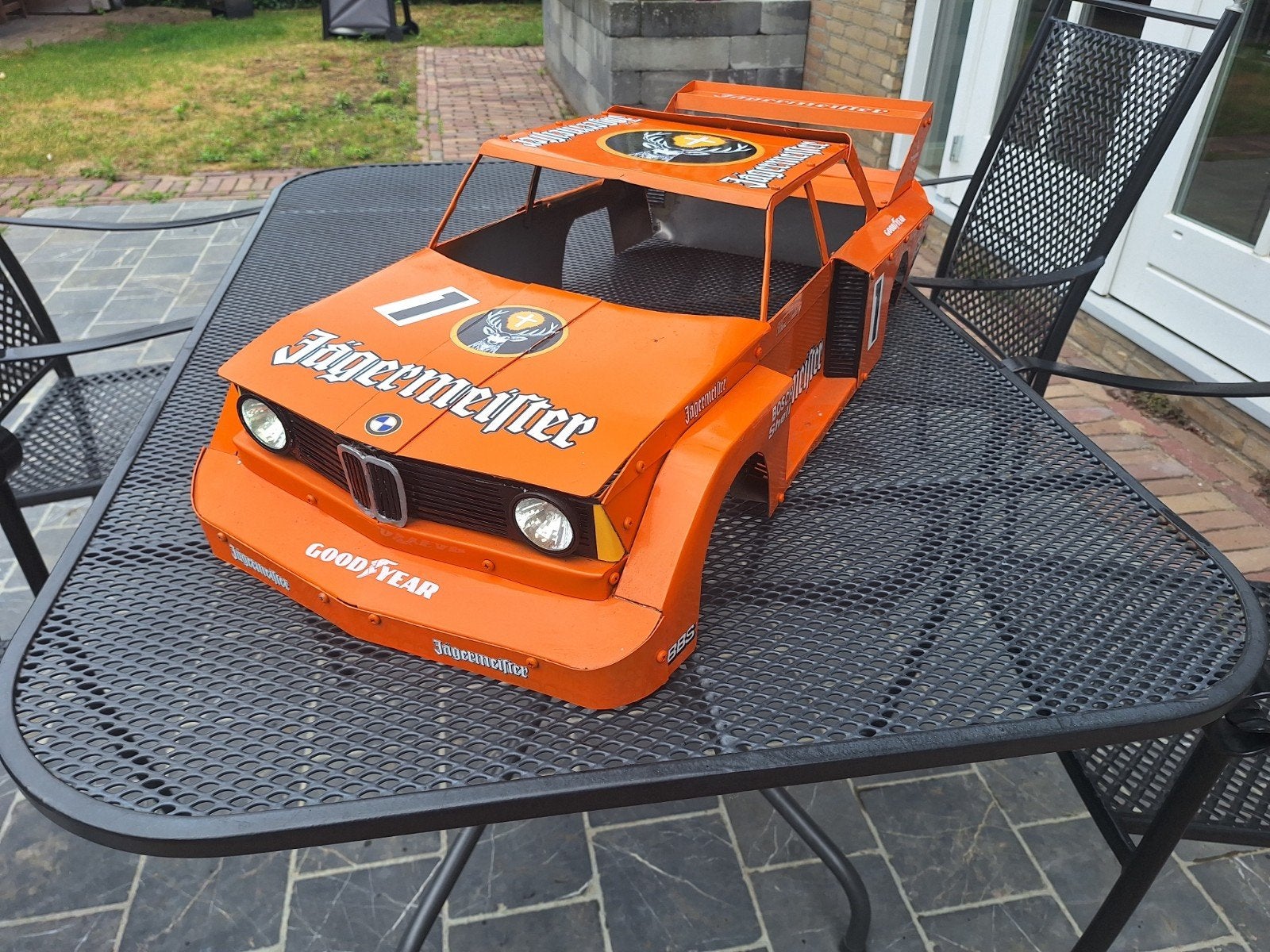 FG body custom gemaakte volledig aluminium, Hobby en Vrije tijd, Ophalen of Verzenden, Overige schalen, Benzine, Onderdeel