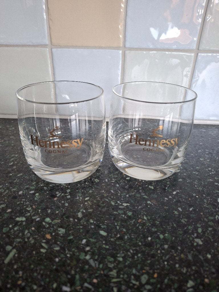 Hennessy Cognac glazen - 5 stuks, Ophalen of Verzenden, Zo goed als nieuw, Overige typen