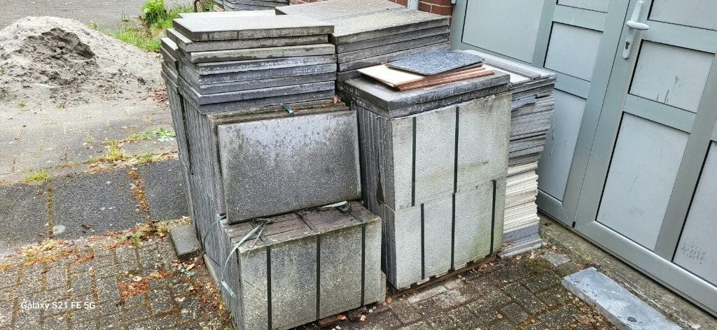 Nieuwe beton tuintegels 60x40 cm, Ophalen, 40 tot 60 cm, Nieuw, 10 m² of meer