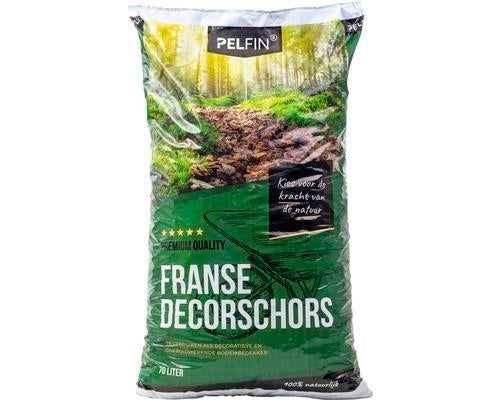 Pelfin franse boomschors, 70L | Onlinepelletshop, Ophalen, Tuinaarde