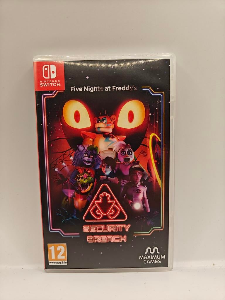 five nights at Freddy's security breach Nintendo switch, Spelcomputers en Games, Games | Nintendo Switch, Avontuur en Actie, .