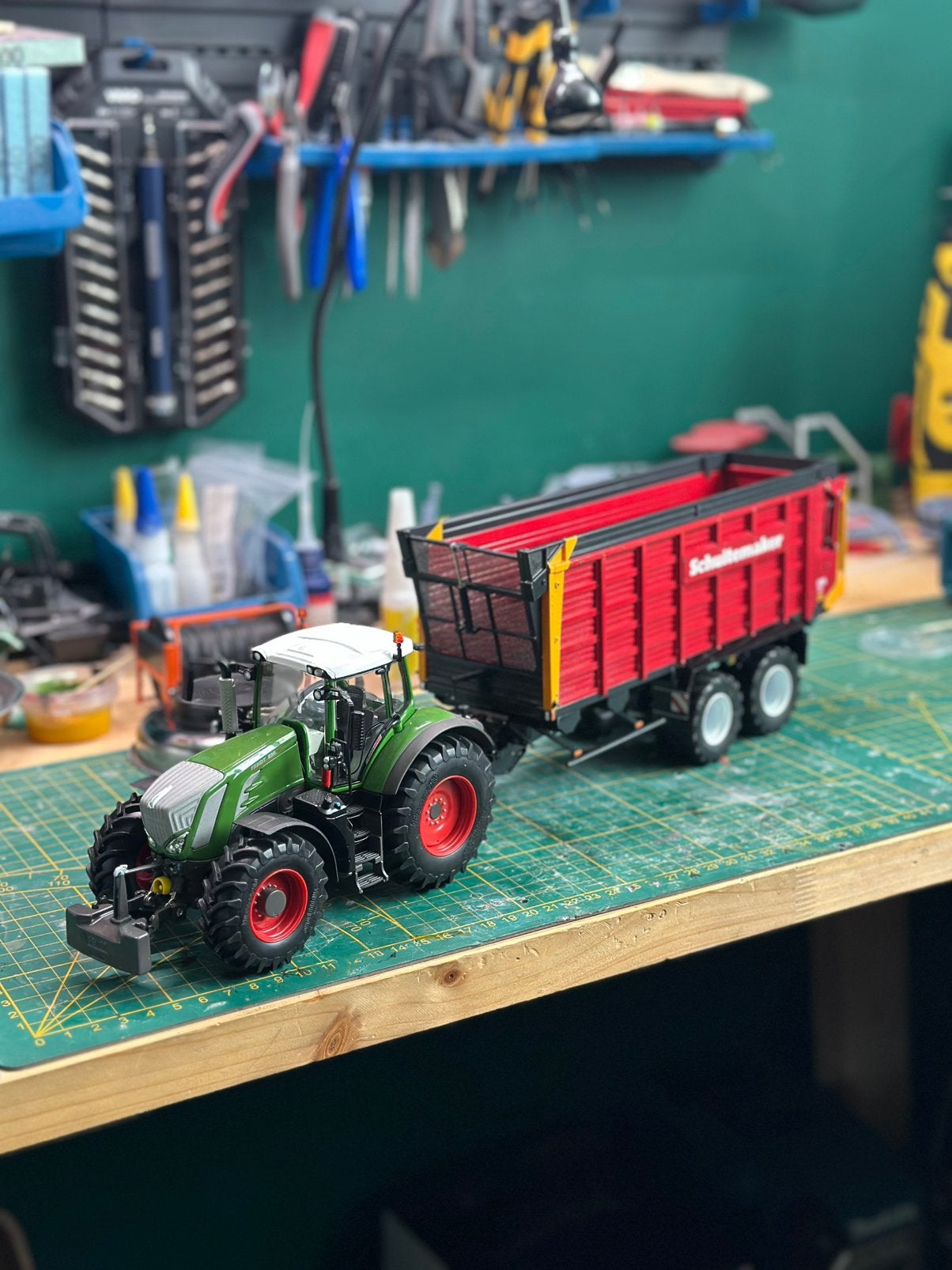 Schuitemaker siwa 720, Hobby en Vrije tijd, Modelauto's | 1:32, Ophalen of Verzenden, Zo goed als nieuw, Tractor of Landbouw, Universal Hobbies