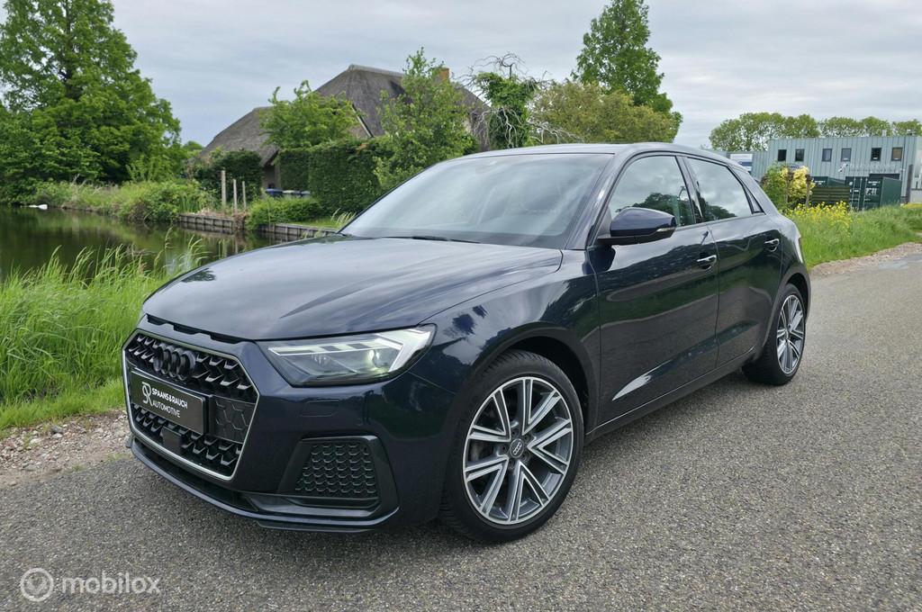 Audi A1 Sportback 30 TFSI / Carplay / Virtual / Navi, Auto's, Stof, Zwart, Blauw, 116 pk