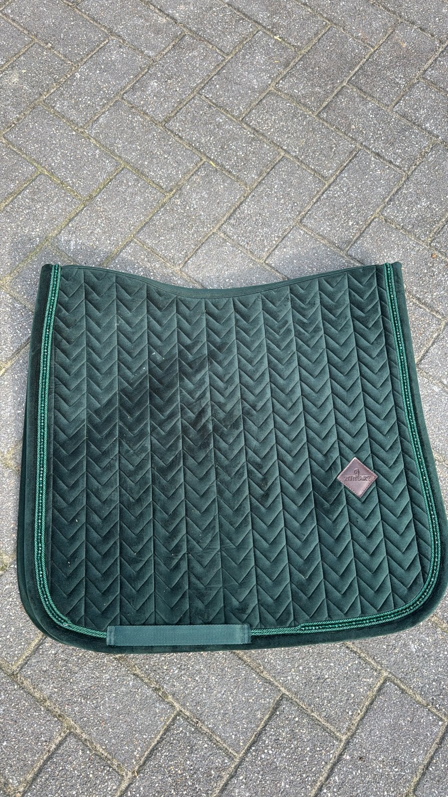Kentucky Velvet Mini Pearls Full size Dressage Saddle pad, Ophalen of Verzenden, Zo goed als nieuw