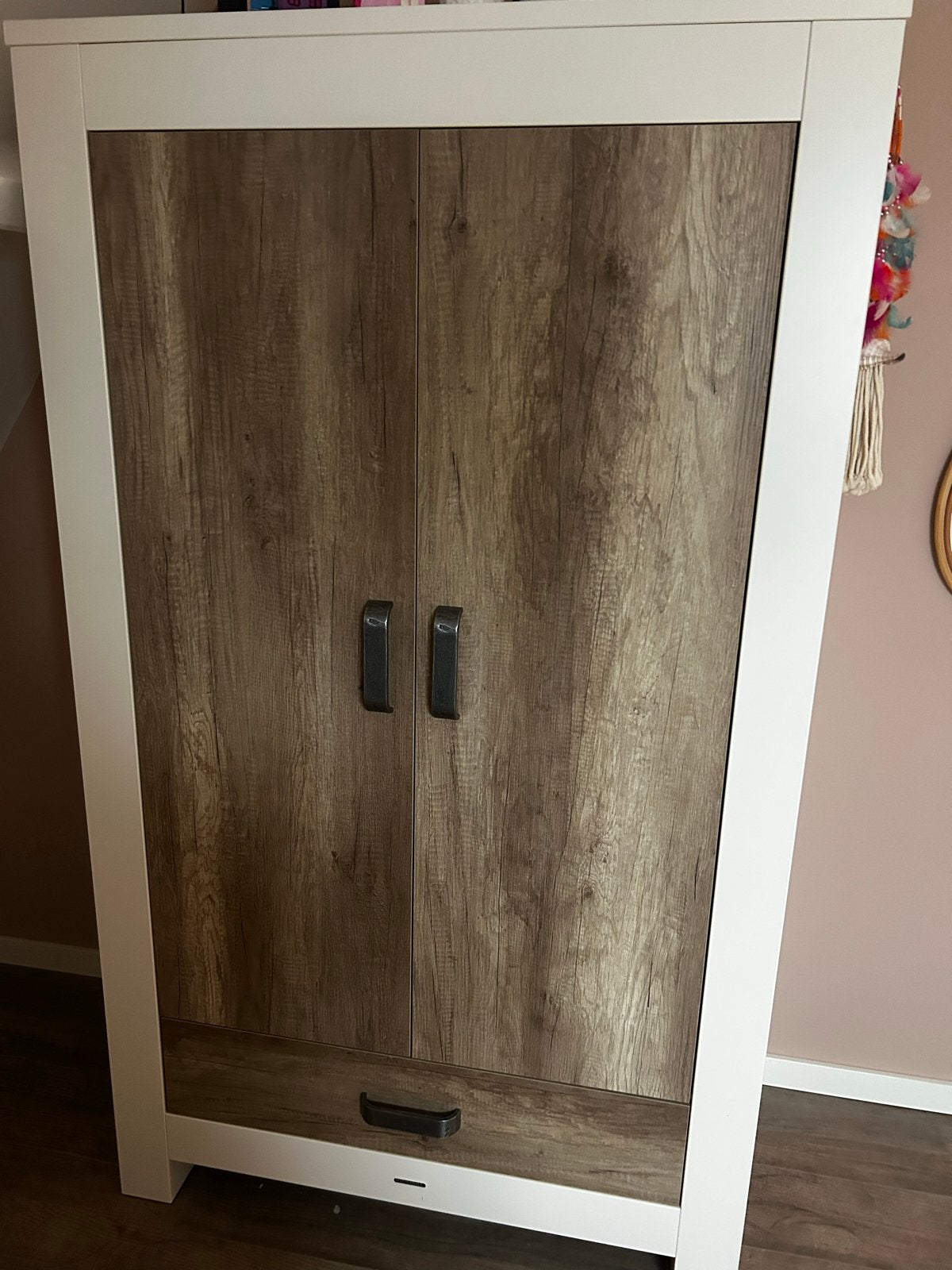 Kidsmill long island kledingkast., Huis en Inrichting, Kasten | Kledingkasten, Zo goed als nieuw, Met lade(s), 150 tot 200 cm