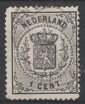 14  1869  Wapenzegels, Ophalen of Verzenden, T/m 1940, Gestempeld