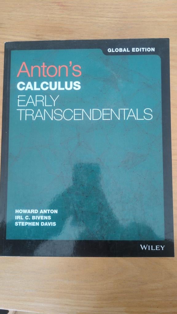 Anton's Calculus: Early Transcendentals, Boeken, Howard Anton, Ophalen of Verzenden, Beta, WO
