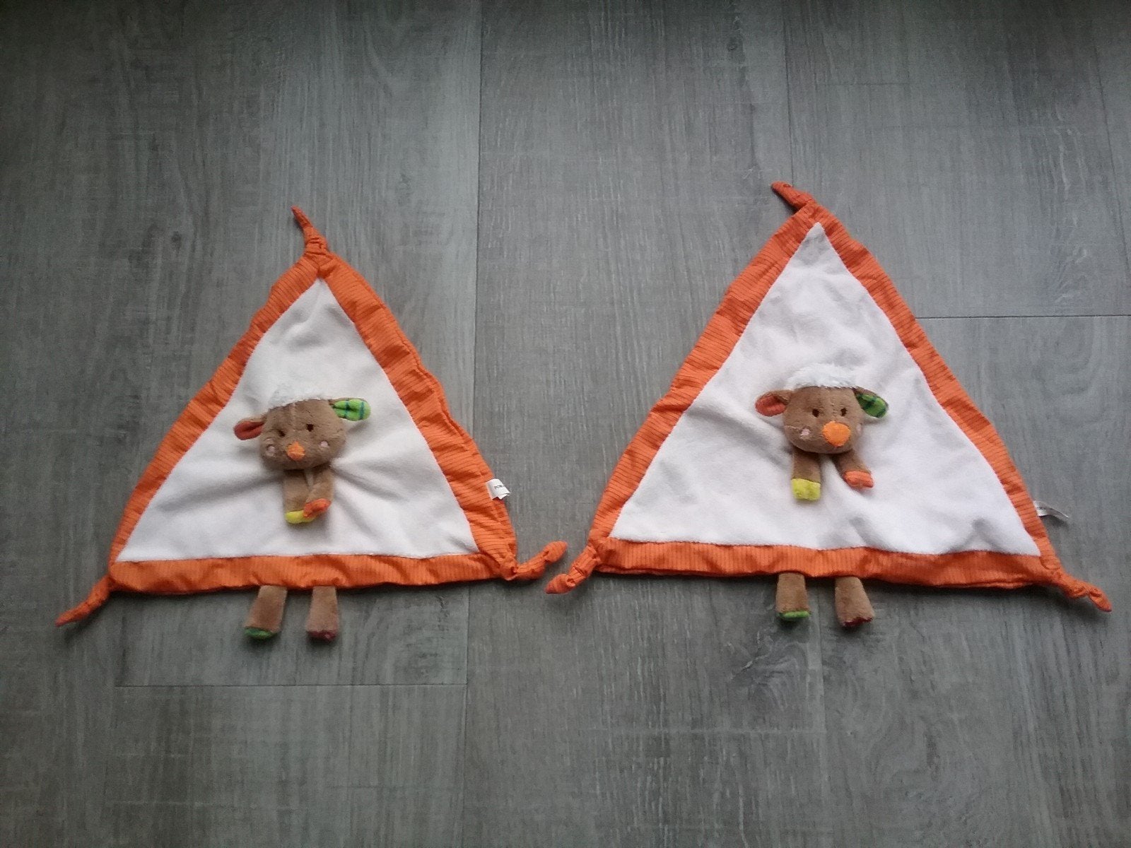 2 zgan minimi knuffeldoekje schaap, Ophalen of Verzenden, Zo goed als nieuw
