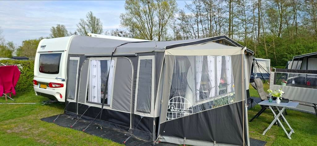 BRAND VOORTENT TOPAS 350 - omloopmaat 1002-1017, Caravans en Kamperen, Voortenten en Luifels, Ophalen of Verzenden, Gebruikt, Ten Cate All Season 240g/m2