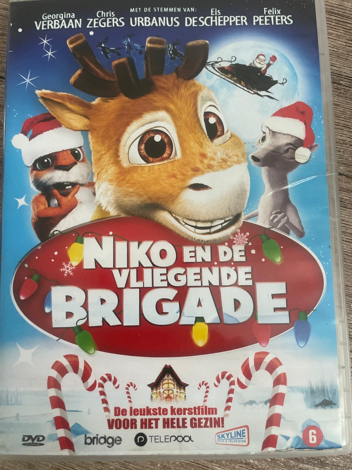 Niko en de Vliegende Brigade DVD - Kerstfilm, Bonusmateriaal, Alle leeftijden, Zo goed als nieuw, Familie