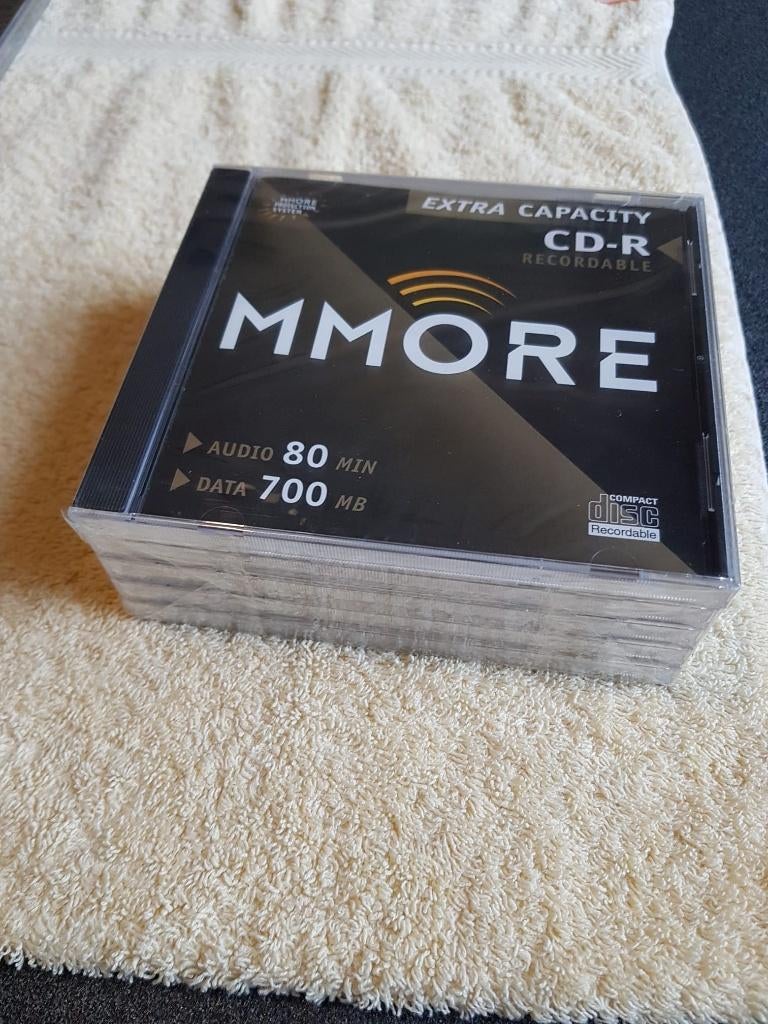 CD-R Recordable extra capacity, Herschrijfbaar, Cd, Nieuw, Ophalen of Verzenden