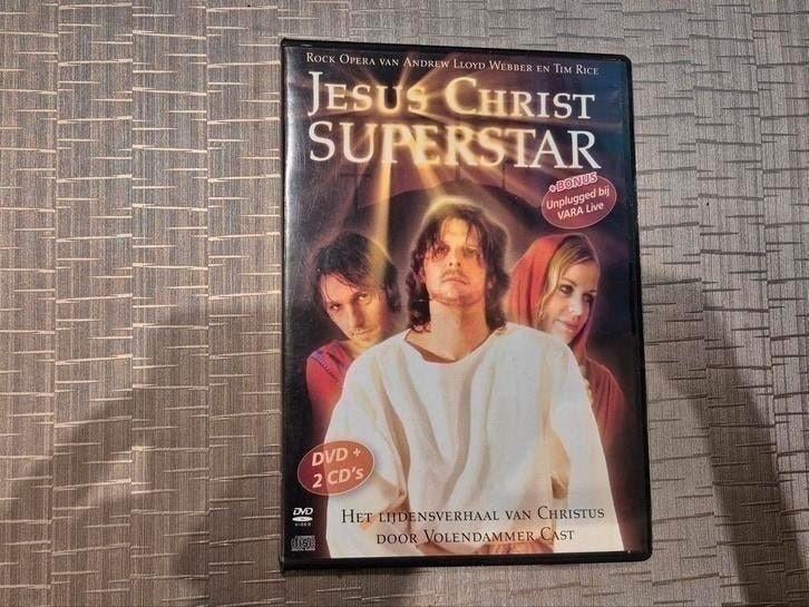 Jesus Christ Superstar dvd + 2 cd's Volendam 2005, Alle leeftijden, Ophalen of Verzenden, Zo goed als nieuw