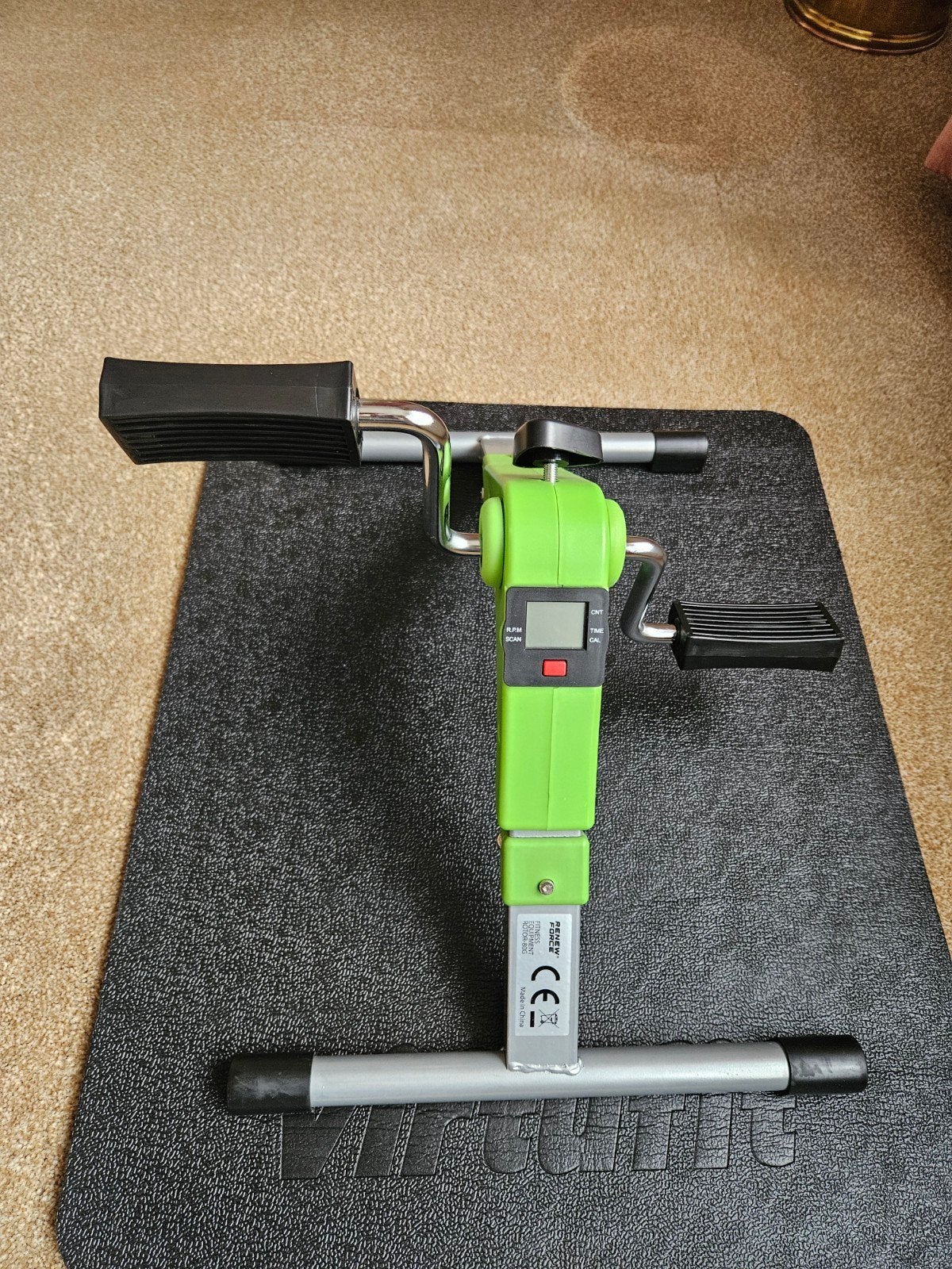 Opvouwbare Stoelfiets met mat, Ophalen, Zo goed als nieuw, Benen, Hometrainer