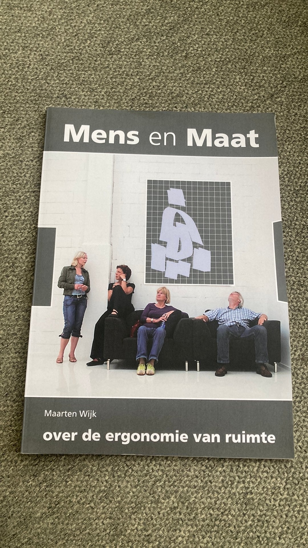 Ita Luten - Mens en maat, Boeken, Ita Luten; Maarten Wijk, Ophalen of Verzenden, Zo goed als nieuw, Bouwkunde