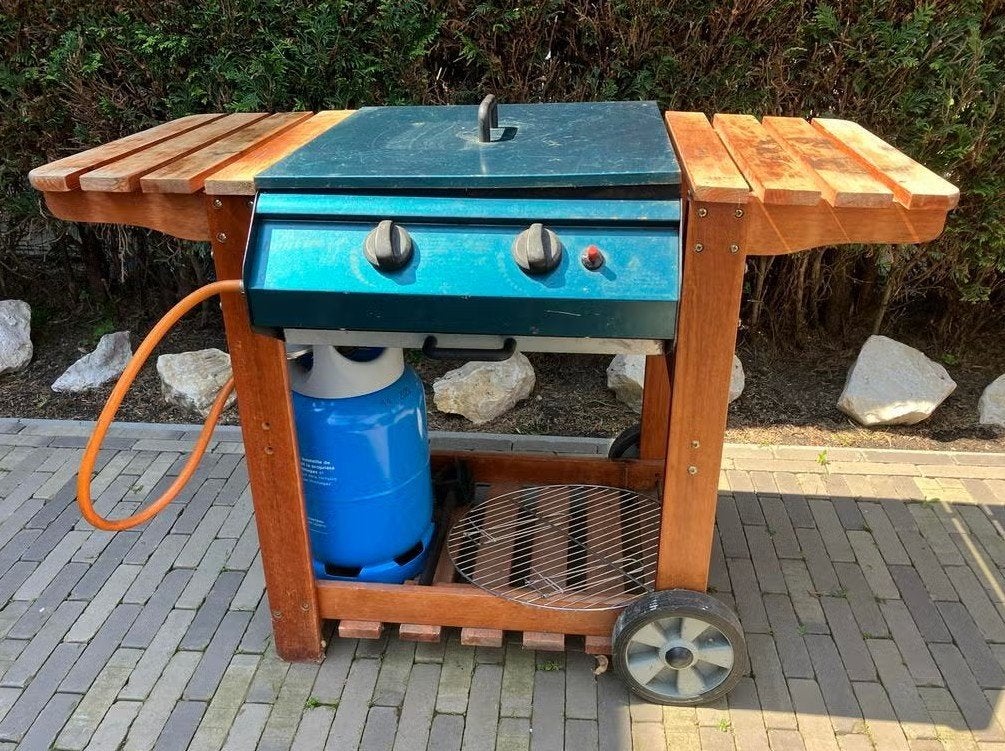Bonfire gasbarbecue met grillplaat, Ophalen, Gebruikt, Bonfire