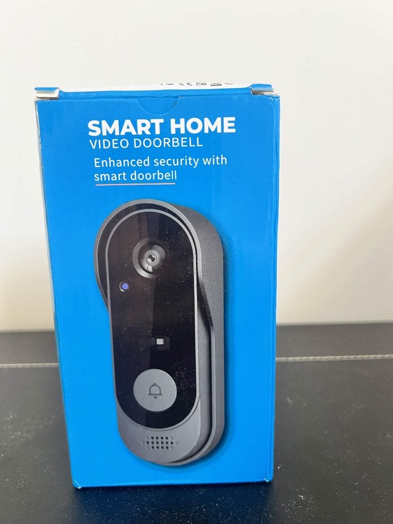 Slimme video deurbel (Smart Home) met wifi en camera, Ophalen of Verzenden, Ingebouwde camera, Zo goed als nieuw, Draadloos